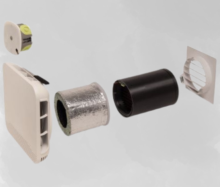 EHT2 EFT2 entrée air filtrante logement