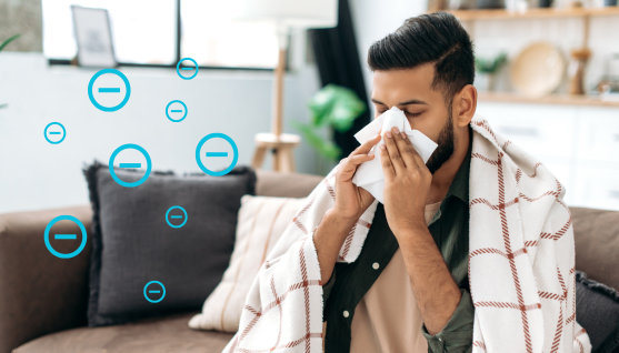 allergies and negative ions