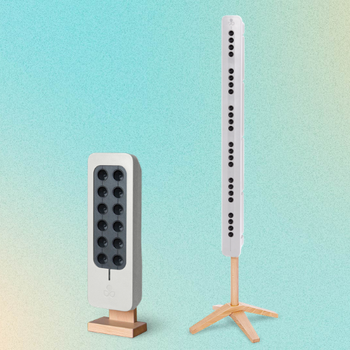 Purificateur d'air ioniseur TEQOYA T200 blanc + T450 blanc