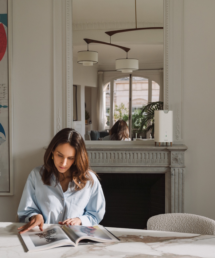 Filterless air purifier TEQOYA E500