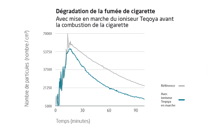Mise en marche du ioniseur avant combustion