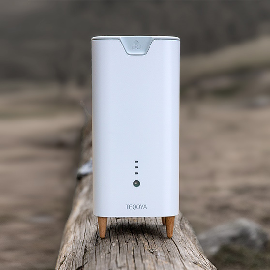 TEQOYA air purifier and ionizer made in France