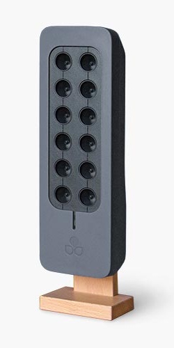 Purificateur d'air ioniseur TEQOYA T200 anthracite
