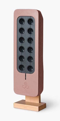 Purificateur d'air ioniseur TEQOYA T200 rose