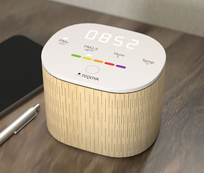 purificateur d'air ioniseur chambre TEQOYA T200