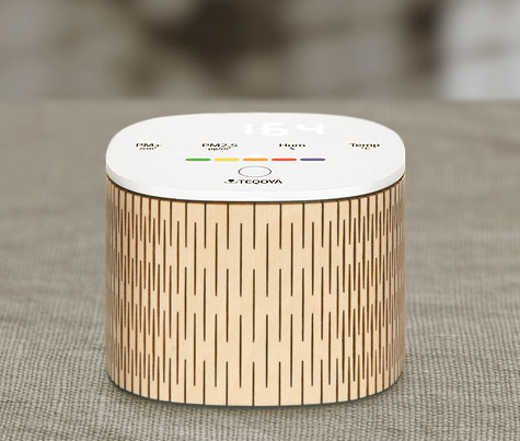 purificateur d'air ioniseur chambre TEQOYA T200