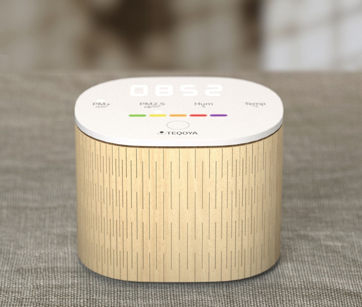 purificateur d'air ioniseur chambre TEQOYA T200