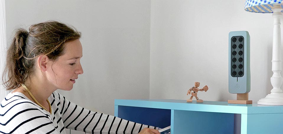 purificateur d'air ioniseur chambre TEQOYA T200